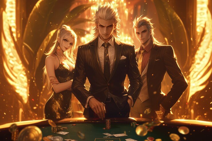 Layar permainan Mega Wheel di qqstar dengan roda besar dan segmen hadiah berwarna